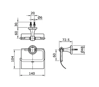 Gambar Tempat Sabun TOTO TX703C3B di Juragan Material