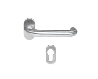 Gambar Pegangan Pintu Solid Lever Handle HREO 31.01 di Juragan Material