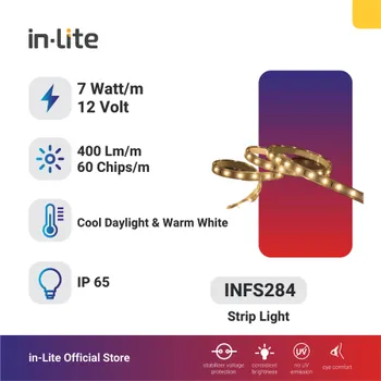 Gambar Lampu & Armatur  In-Lite Strip Light / INFS284 / 7 Watt di Juragan Material