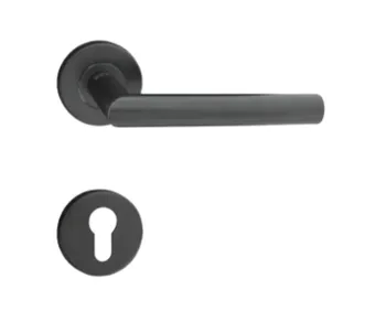 Gambar Pegangan Pintu Solid HRE 61.41 Black di Juragan Material
