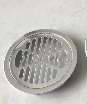 Gambar Drainase Lantai Kharisma Cover Floor drain Chrome 4 inch di Juragan Material