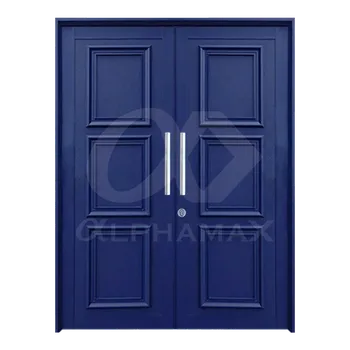 Gambar Pintu Alumunium Alphamax Max 9 - PU 3 - DSSP - Kayu di Juragan Material