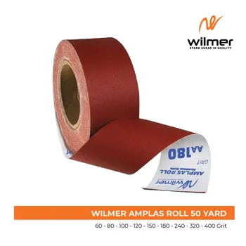 Gambar Alat Bantu Kerja Wilmer Amplas Roll Kertas 50Y - Grit 600 di Juragan Material