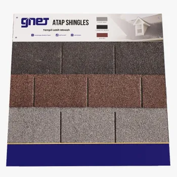 Gambar Atap Bitumen Gnet Shingless - Black Charcoal di Juragan Material