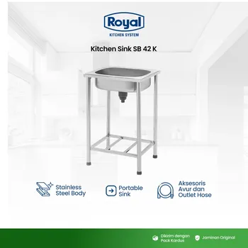 Gambar Bak Cuci Piring  Royal Portable SB 42 K di Juragan Material