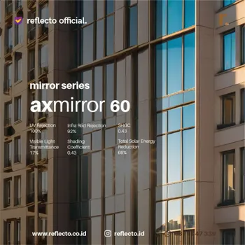 Gambar Jendela Reflecto Kacafilm AX Mirror60 di Juragan Material