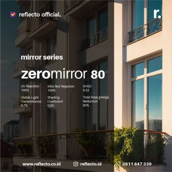 Gambar Jendela Reflecto Kacafilm Zero Mirror80 di Juragan Material