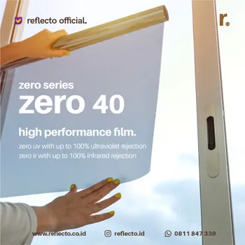 Gambar Jendela Reflecto Kacafilm Zero40 di Juragan Material