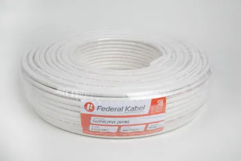 Gambar Kabel Listrik Federal NYM 2X1.5mm² @100 meter - 100m, Putih di Juragan Material