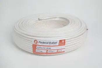 Gambar Kabel Listrik Federal NYM 3X1.5mm² @100 meter - 100m, Putih di Juragan Material