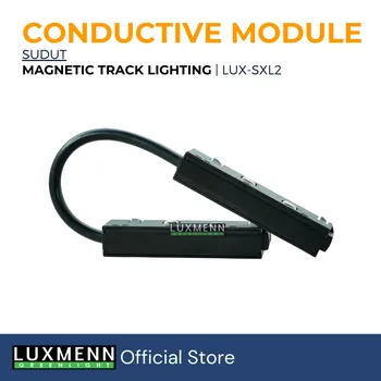 Gambar Lampu & Armatur  Luxmenn LED LUX -SXL2 / Magnetic Track Light Conductive Module Sudut di Juragan Material