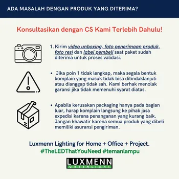Gambar Lampu & Armatur  Luxmenn LED LUX - T5 / 120 Cm / 18 Watt / Lampu Tubelight / With Housing - Warm White ( 3000k ) di Juragan Material