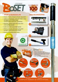 Gambar Paku Boset Angle Clip Ramset di Juragan Material