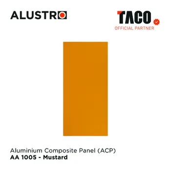 Gambar Panel Alustro ACP AA-1005-Mustard PE 3MM Skin 0.1MM di Juragan Material