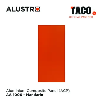 Gambar Panel Alustro ACP AA-1006-Mandarin PE 3MM Skin 0.1MM di Juragan Material