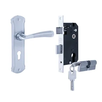Gambar Pegangan Pintu Bellezza Handle Set HPS.185.004 SET US15+US26 di Juragan Material