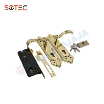 Gambar Pegangan Pintu Sotec Handle Set HPS.850 GP di Juragan Material