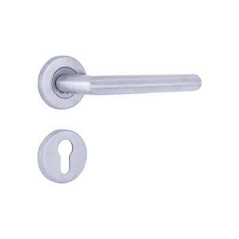 Gambar Pegangan Pintu Bellezza Lever Handle HRE.748.03BZ US32D di Juragan Material