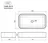 Gambar Wastafel Aer Counter Top Washbasin CWB 26 R 2 di Juragan Material