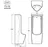 Gambar Urinal Aer Floor Standing FU 02 2 di Juragan Material