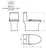 Gambar Kloset Duduk Aer Siphonic One Piece Toilet ESC 01 2 di Juragan Material