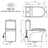 Gambar Kloset Duduk Aer Siphonic One Piece Toilet OSC 02 2 di Juragan Material