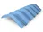 Gambar Atap uPVC Rooftuff Topridge / Nok V - Blue Id 1 di Juragan Material