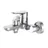 Gambar Keran Air Wasser Keran Mixer Shower Wasser MBT - X010 1 di Juragan Material