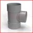 Gambar Aksesoris Pipa Rucika PVC Tee 2 1/2" Tipe D 1 di Juragan Material