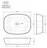 Gambar Wastafel Aer Counter Top Washbasin CWB 20 O 2 di Juragan Material