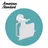 Gambar Tempat Tissue  American Standard Concept Round Paper Holder with Cover 1 di Juragan Material