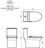 Gambar Kloset Duduk Aer Siphonic One Piece Toilet ESC 03 2 di Juragan Material