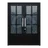 Gambar Pintu Alumunium Alphamax Max 7A - KKT DSSP - Sand Black Metallic 1 di Juragan Material