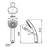 Gambar Shower TOTO P61400CR 2 di Juragan Material