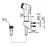 Gambar Jet Shower Wasser 88TS - Chrome 2 di Juragan Material