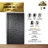 Gambar Pintu Besi/Baja Fortress Black Carbon Prime - 120x230, Kanan 1 di Juragan Material