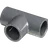 Gambar Aksesoris Pipa Rucika PVC Tee 1-1/2" x 1" Tipe AW 1 di Juragan Material