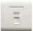 Gambar Aksesoris Listrik Schneider Pieno E8231RJS4_WE Outlet Telp White 1 di Juragan Material