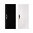 Gambar Pintu Besi/Baja Decha Door Elegant 90.02 - Single Door - Hitam 1 di Juragan Material
