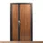 Gambar Pintu Besi/Baja Fortress Prime Mother & Son Type 02 - 120x220, Arah Bukaan Kanan, Putih 2 di Juragan Material