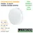Gambar Lampu & Armatur  Luxmenn LED LUX - PM209 / 12 Watt / Lampu Downlight Outbow / Bulat - Kuning ( 3000k ) 2 di Juragan Material