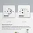 Gambar Outlet Listrik Luxmenn LUXMENN Stop Kontak Saklar Lampu Engkel Stop 1 Gang 1 Arah Seri SKIB1B - Putih  3 di Juragan Material